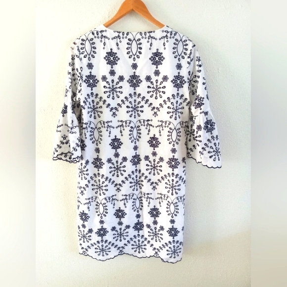 SAIL TO SABLE Cotton Eyelit Dress | 6 - Picture 6 of 8